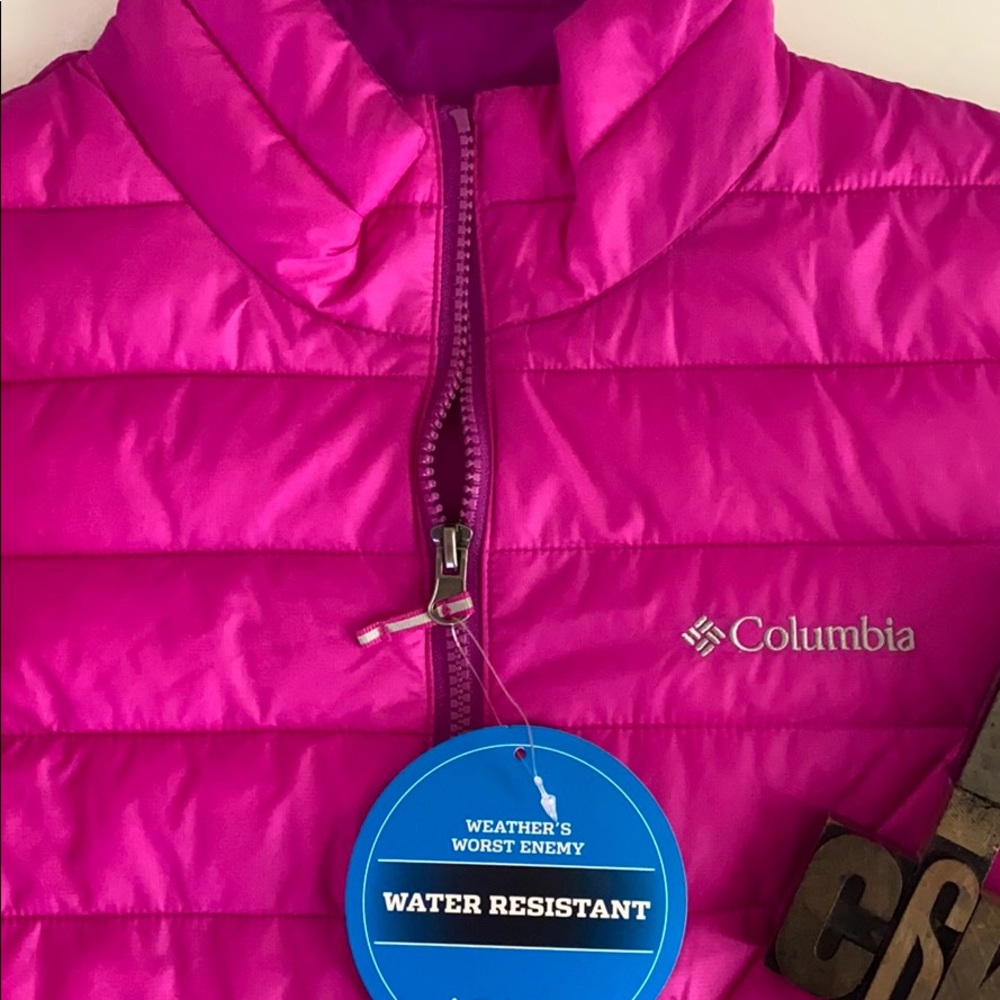 COLUMBIA Girl’s Elm Ridge Jacket in Fuchsia - Picture 4 of 8